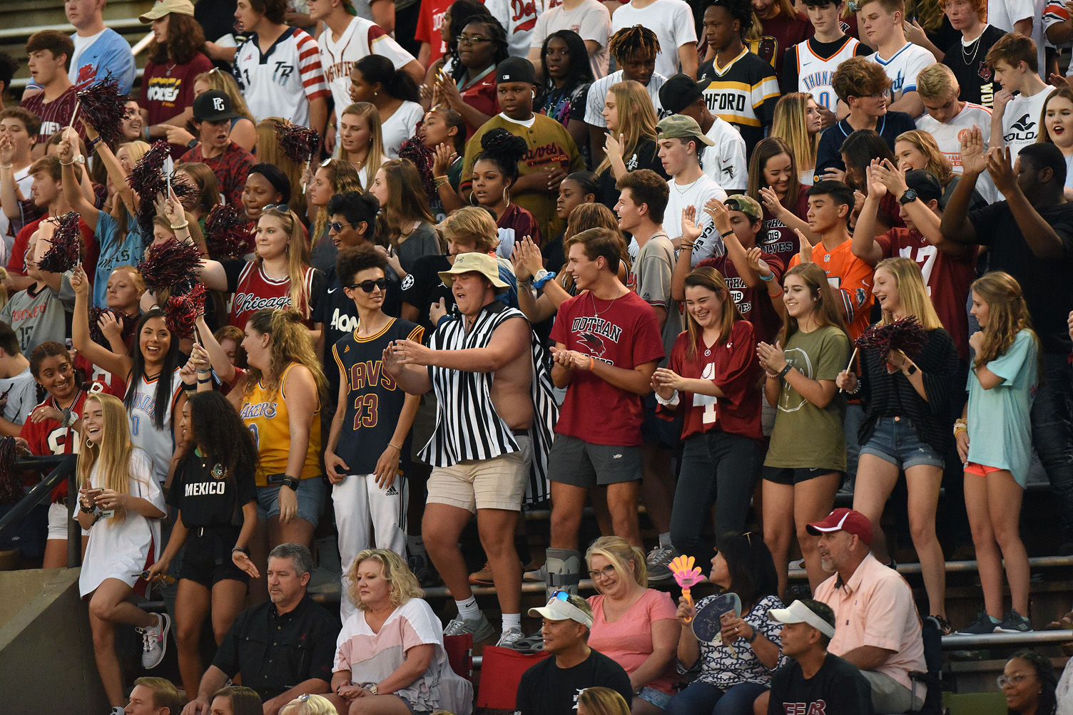 Dothan High Wolves vs Eufaula football